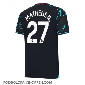 Manchester City Matheus Nunes #27 Tredjetrøje 2023-24 Kortærmet